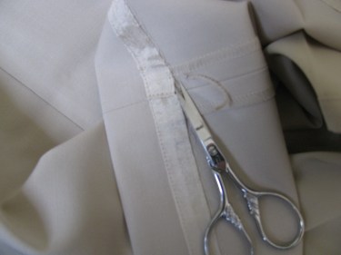 ripping out existing hem to hem pants, 052