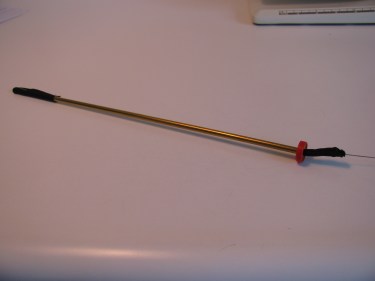 pulling tube out of spag strap, 177