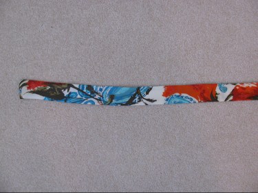 press long edges of scarf #2, 2851