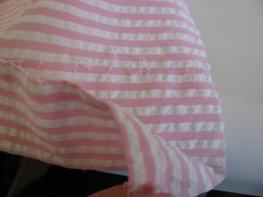 taking out the hem, zippered to buttoned, 333