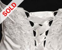 photo from Christy with the word SOLD on it, white corset back