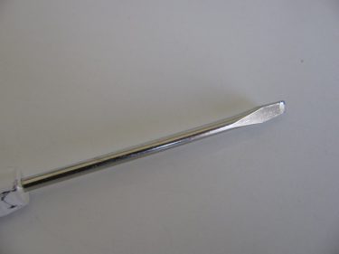 screwdriver to poke the edges out, baby blanket, 1029