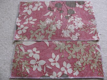 back pieces over the front piece of outdoor pillow, 1269