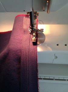 sewing zipper on pillow cover. easiest way ever, 6312