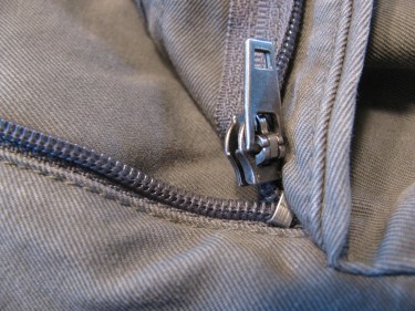 replace a jean zipper 7122