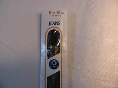 jean zipper in the pkg, 7134