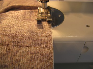 stitching around hemline of kimono, IMG_7709