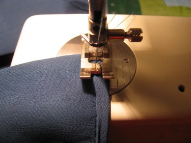 8172, attach the remaining trim by hand or machine, how to raise the waistline on a dress without removing the zipper