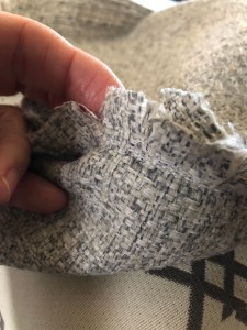 how to reupholster a bench, clipped corners, 7768