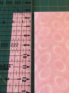 4245, trimming the trim fabric to 2", pillowcase with french seams