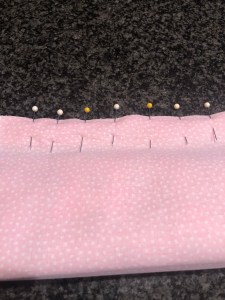 4265, pin close together, pillowcase with french seams