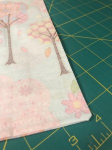 4318, continue sewing the rest of the pillowcase bottom