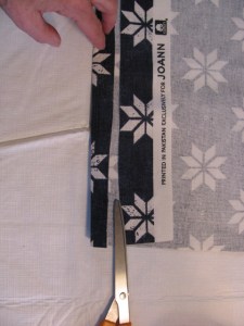 9168, trim that edge to one inch, pillow cover