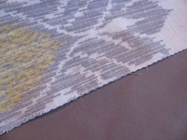 9315, contrasting fabrics to cut piping out of