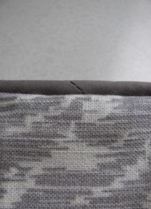 9390, this is what your piping should look like with a seam in it