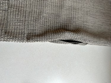 5231, turn the caddy right side out and notice where the hole is, armchair caddy